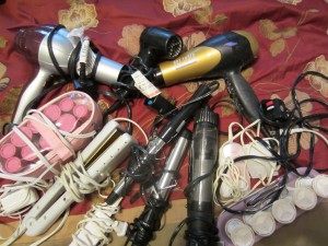 getting rid of hair dryers