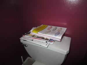 Bathroom Magazine Rack